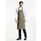 Chaud Devant Schort olijf bib apron