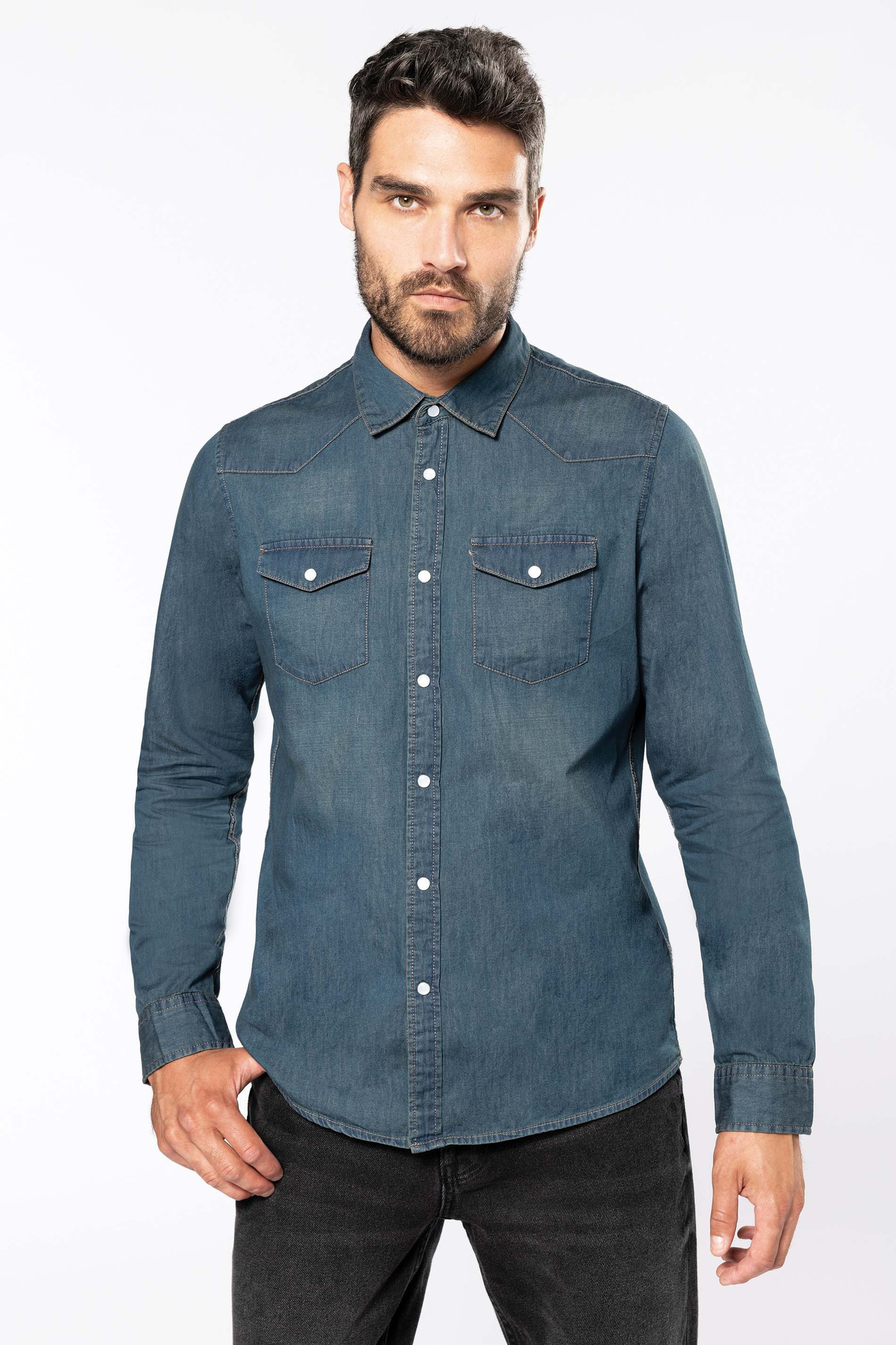 Overhemd Denim heren