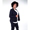 Company Fits Blazer Lucca stretch sweat zwart of blauw