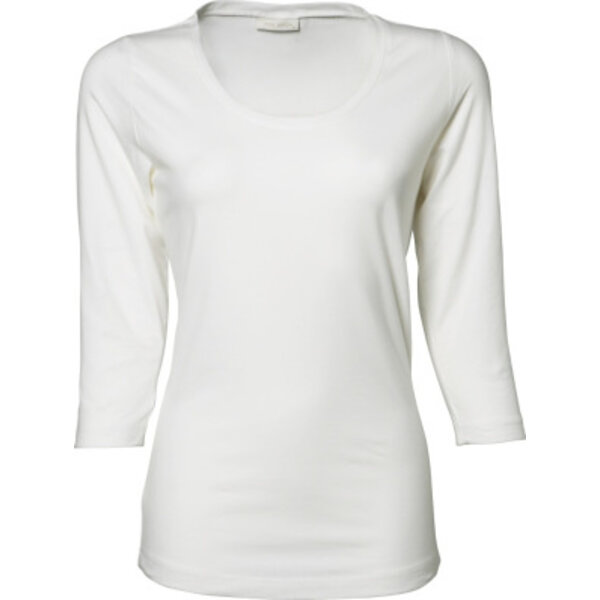 Tee Jays Long sleeve dames 3/4 mouw stretch