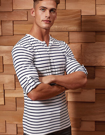 Shirt Heren Long-John Roll in 5 kleuren