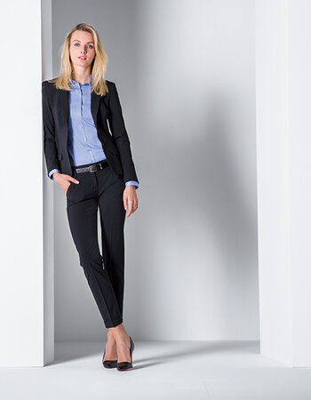 Dames blazer  - wasmachine wasbaar / vuil en water afstotend - slim fit
