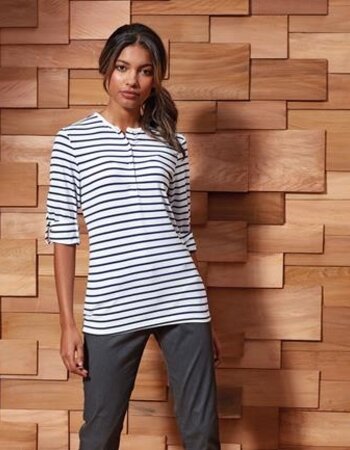 Shirt dames Long-John Roll in 5 kleuren