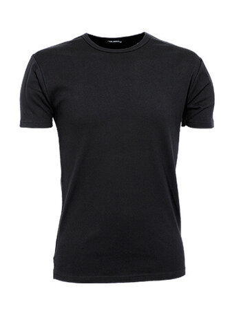 Heren t-shirt  - 60º wasbaar  - zwart wit