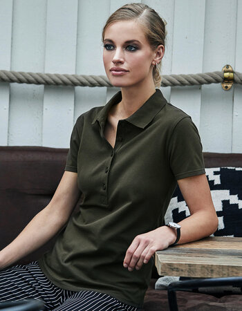 BESTSELLER: Polo dames luxury stretch in vele basiskleuren