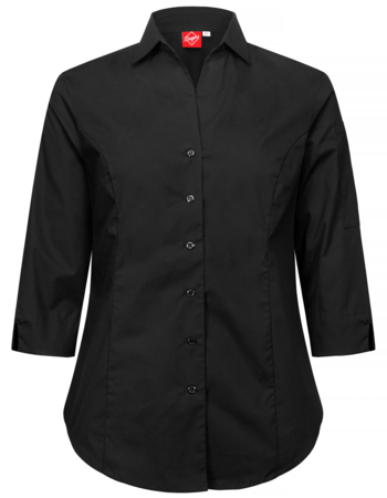 Blouse dames 3/4 mouw in 6 kleuren
