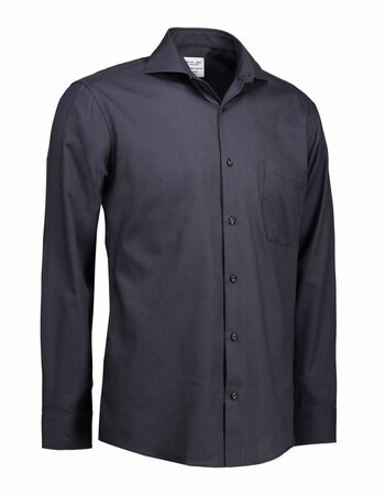 Non Iron Heren overhemd - Dobby - Modern Fit of Slim Fit in 4 kleuren