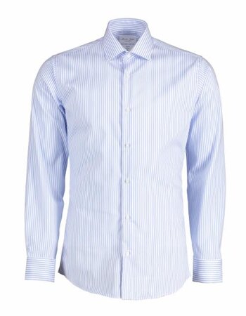 Non Iron Heren overhemd - Gestreept - Modern of Slim fit in 2 kleuren