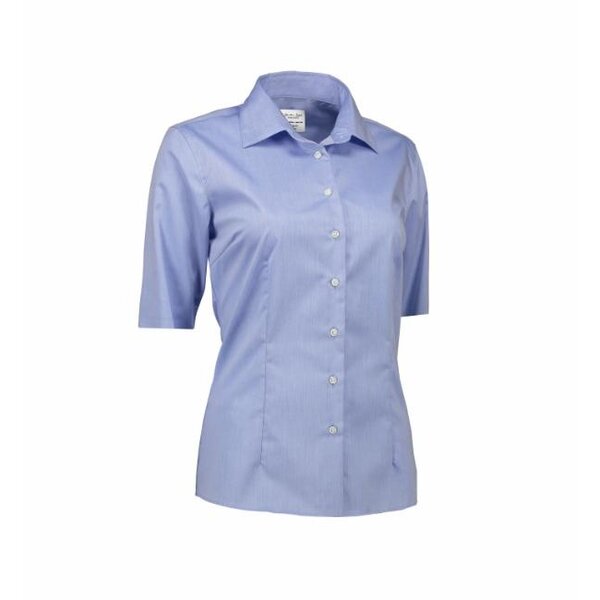 ID Identity Non Iron Dames blouse -  short sleeve - Modern Fit in 3 kleuren