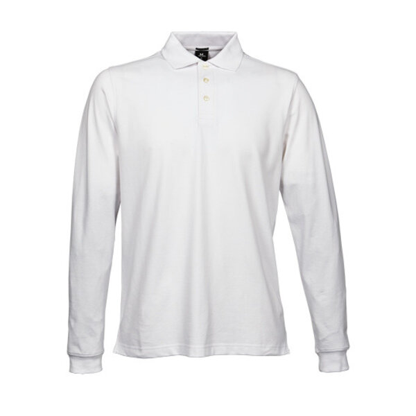 Tee Jays Luxury Stretch Long Sleeve Polo heren in 3 kleuren