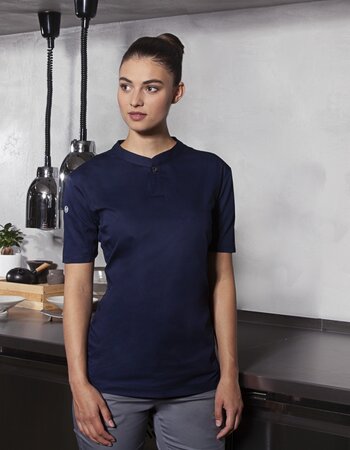 Performance Short sleeve work shirt - dames