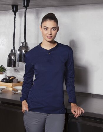 Performance Long sleeve work shirt - dames