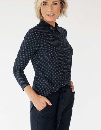 Goes blouse met stip - non iron