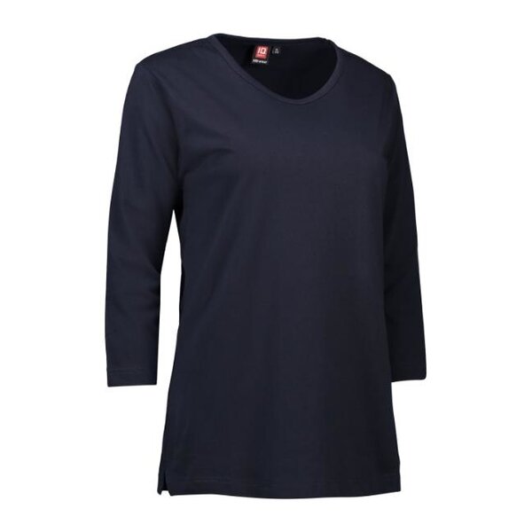 ID Identity Dames t-shirt met 3/4 mouw wasbaar op 60 °C