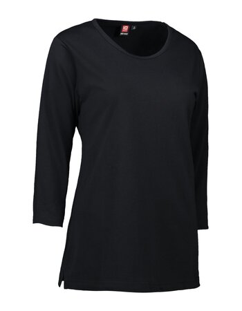 BESTSELLER: Dames t-shirt met 3/4 mouw wasbaar op 60 °C