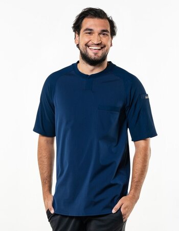 Chefshirt Valente korte mouwen