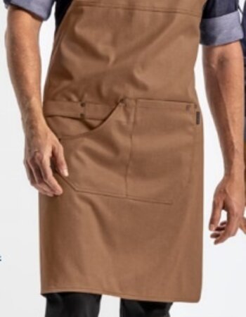 Fairtrade schort denim look