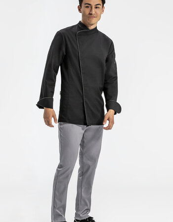 Fairtrade Heren koksbuis zwart regular fit