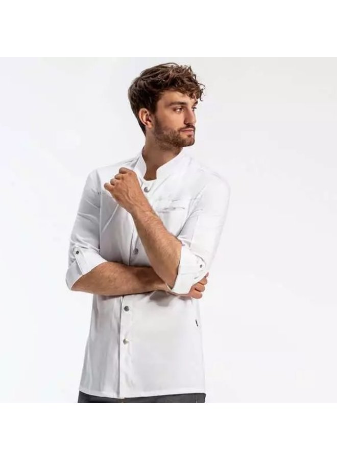 Fairtrade heren koksbuis chef's look wasbaar gr - Bontenue Bedrijfskleding