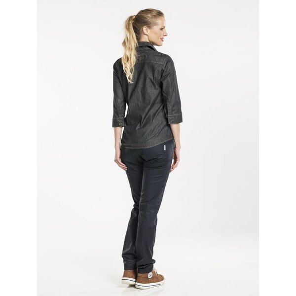 Chaud Devant Dames shirt denim stretch horeca & bediening