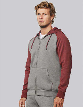 Unisex vest 2 kleuren met capuchon