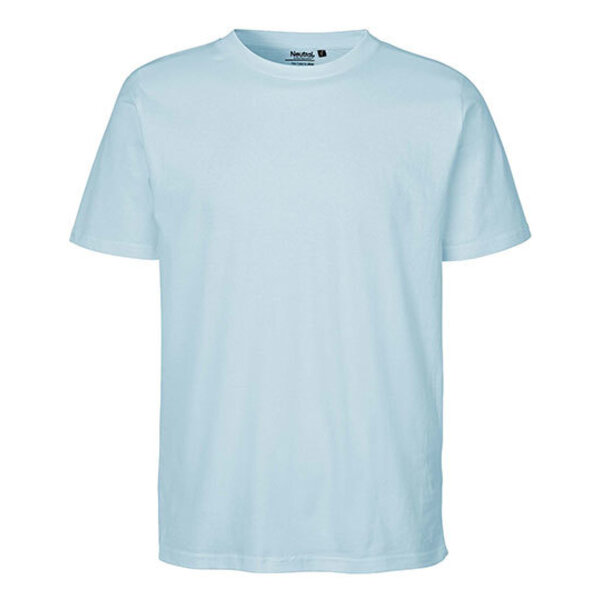 Unisex biologisch katoen t-shirt 60 graden wasbaar