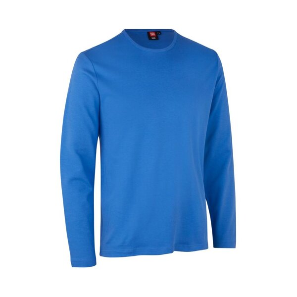 ID Identity Heren longsleeve slimfit met ronde hals