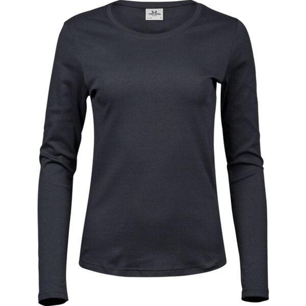 Tee Jays Long sleeve dames biologisch katoen op 60 graden wasbaar