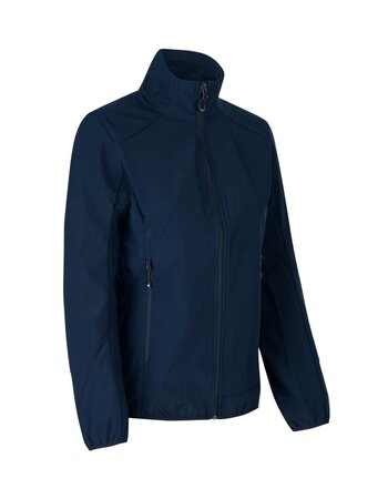 Softshell jas dames opstaande kraag in 6 kleuren