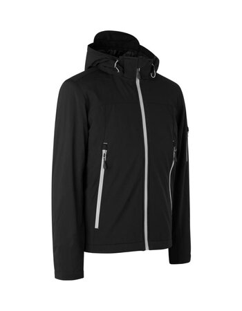 Softshell winterjas heren in 3 kleuren