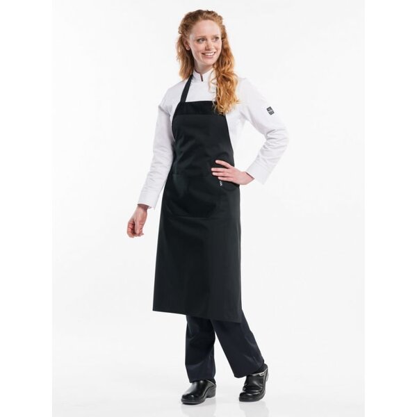 Chaud Devant Schort olijf bib apron