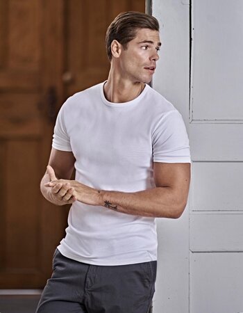 Bestseller: Heren t-shirt  - 60º wasbaar