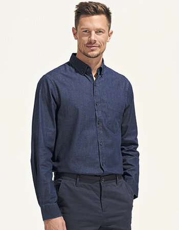 Stoer denim overhemd