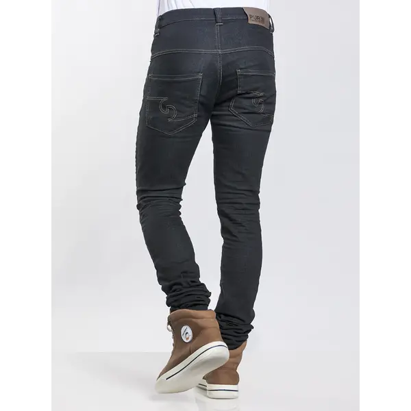 Chaud Devant Chef Pants Skinny Reg Jogg Denim Black