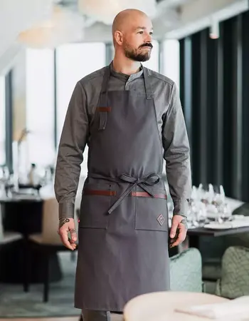 Keukenshirt met lange mouw Unisex