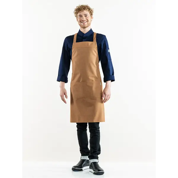 Chaud Devant Schort gekruisten banden in vele kleuren - bib apron cross