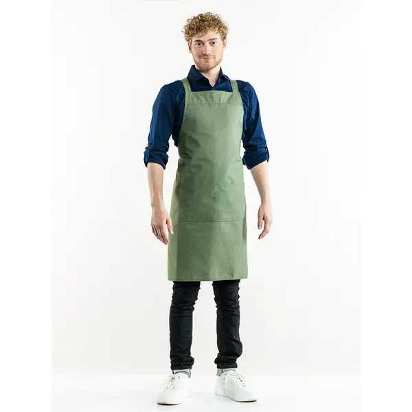 Chaud Devant Schort gekruisten banden in vele kleuren - bib apron cross