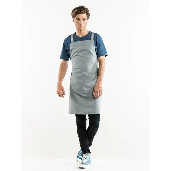 Chaud Devant Schort gekruisten banden in vele kleuren - bib apron cross