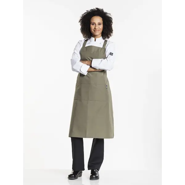 Chaud Devant Schort Gekruiste banden - bib apron cross - W85/L100