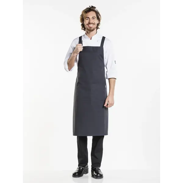 Chaud Devant Schort Gekruiste banden - bib apron cross - W85/L100