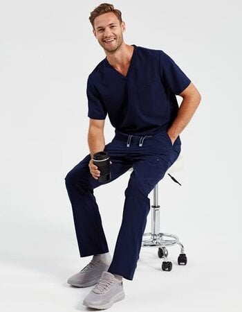 Stretch broek met zakken salon heren