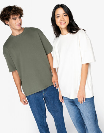 Ecologisch T-shirt Unisex Sweaterstof