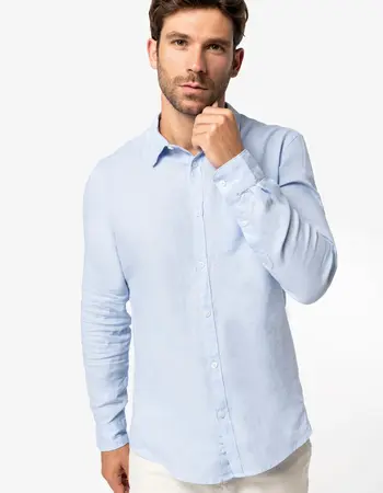 Linnen blouse heren