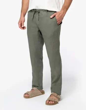 Linnen broek heren in 3 kleuren