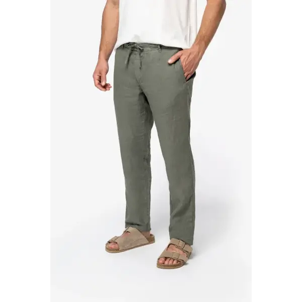 Native Spirit Linnen broek heren in 3 kleuren