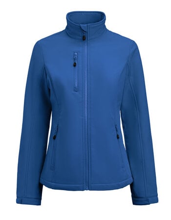 Softshell jas gerecycled polyster met fleecevoering  dames