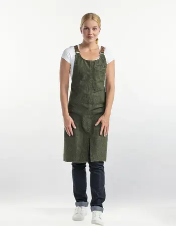 Schort | Bib Apron Forene Cross in 3 kleuren mud