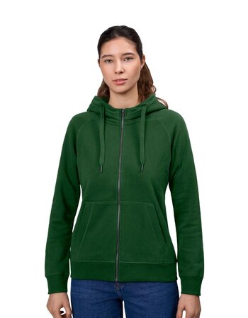Damesvest "CORE" met capuchon in 8 kleuren BIO katoen