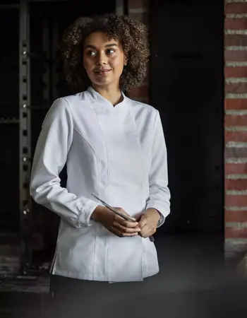 Koksjas met stretchpanelen dames
