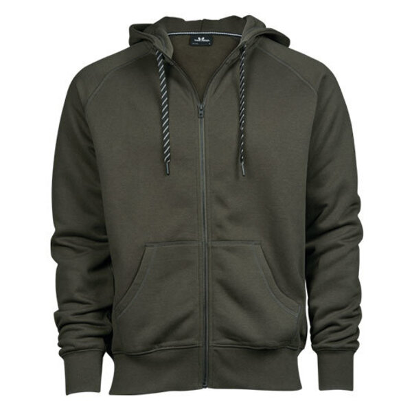 Tee Jays Hoge kwaliteit heren hoodie met rits in 6 kleuren